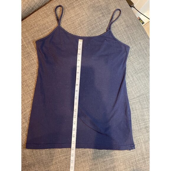 Gap Navy Blue Camisole Top with Adjustable Straps Sz M - Picture 7 of 7
